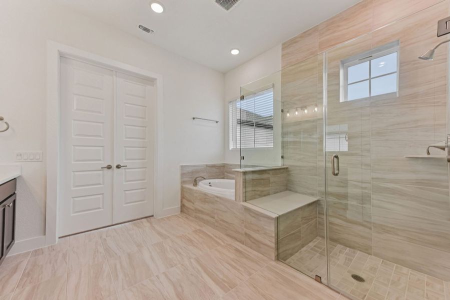 Furnished interior view inside a new home in Easton Park, Austin (Image 10).