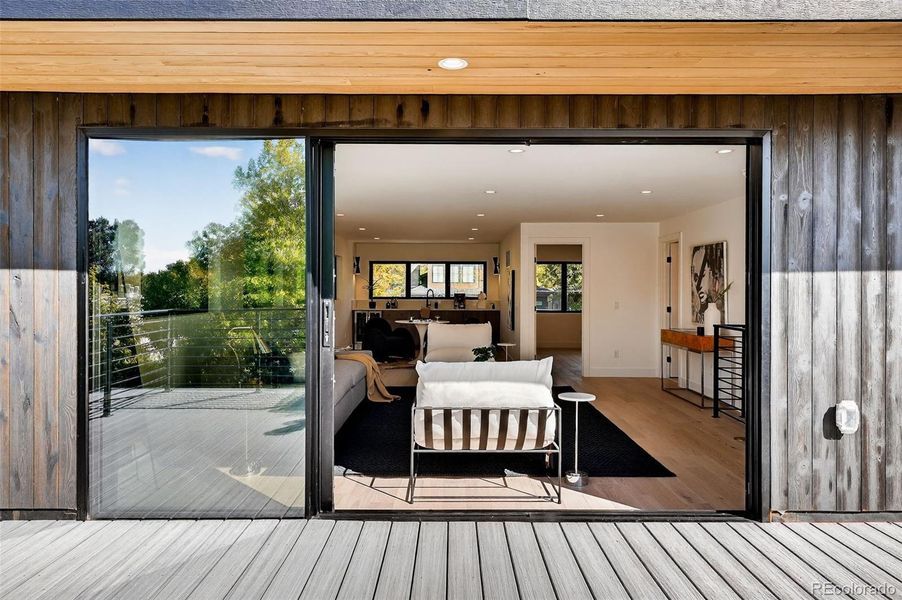 Exterior details and patio area of a home in , Denver (Image 28).
