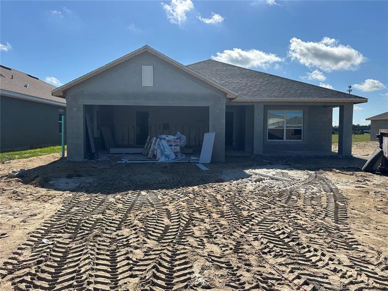 In-progress construction of a new home in Ocala Crossings South, Ocala, FL (Image 23).