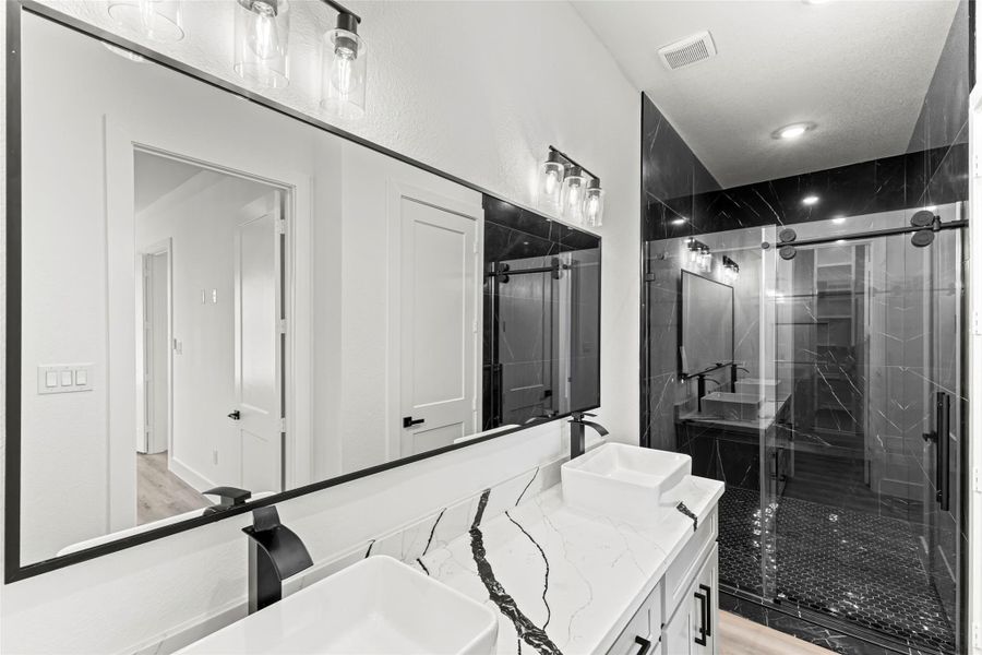 Furnished interior view inside a new home in , Houston (Image 6). Furnished interior view inside a new home in , Houston (Image 6).