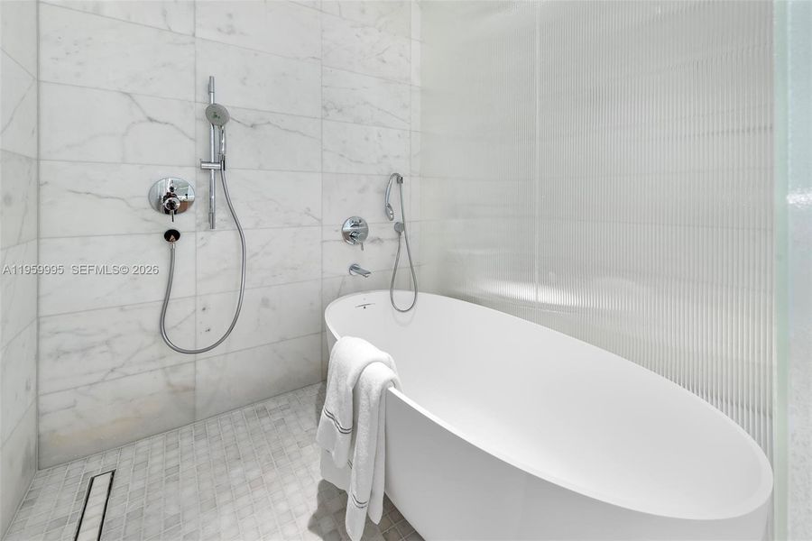 Close-up of interior finishes inside a home in , Miami Beach (Image 19).