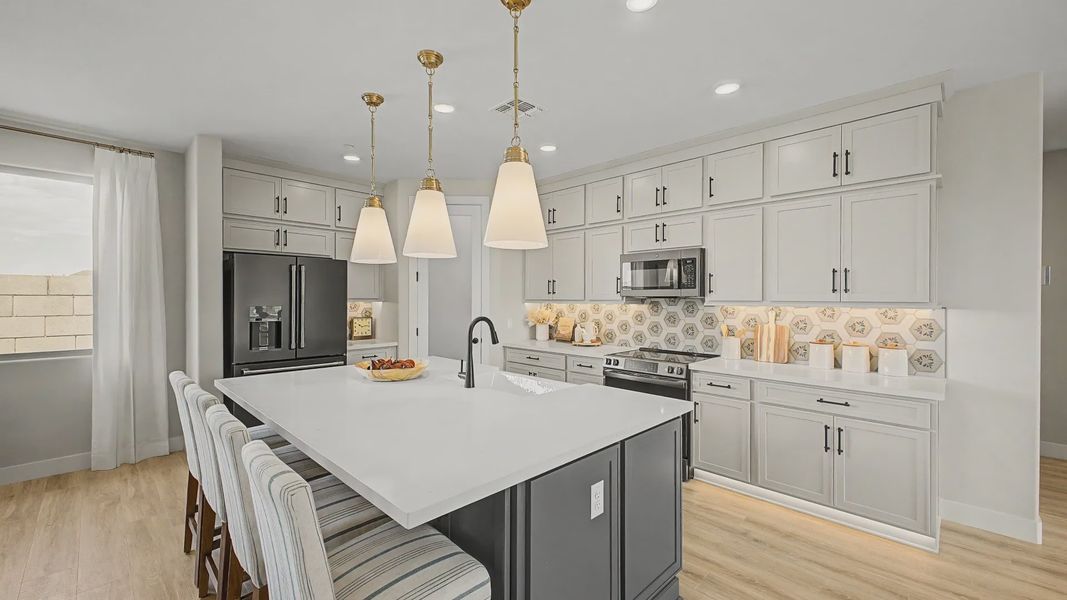 Furnished interior view inside a new home in The Lakes at Rancho El Dorado, Maricopa (Image 9).