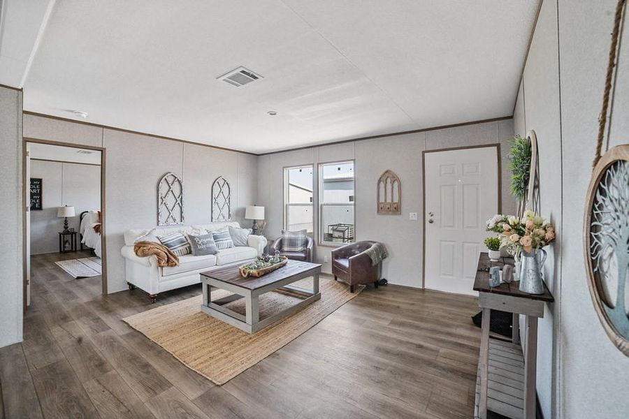 Furnished interior view inside a new home in , Decatur (Image 20).