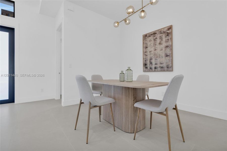 Furnished interior view inside a new home in , Lehigh Acres (Image 14).
