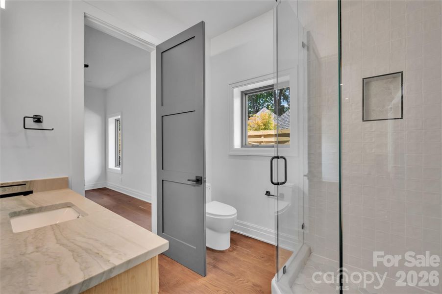 Furnished interior view inside a new home in , Charlotte (Image 13).