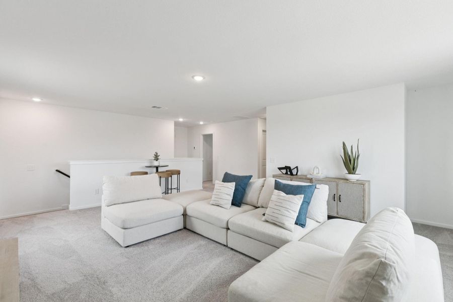 Furnished interior view inside a new home in River Ranch, Dayton (Image 7).