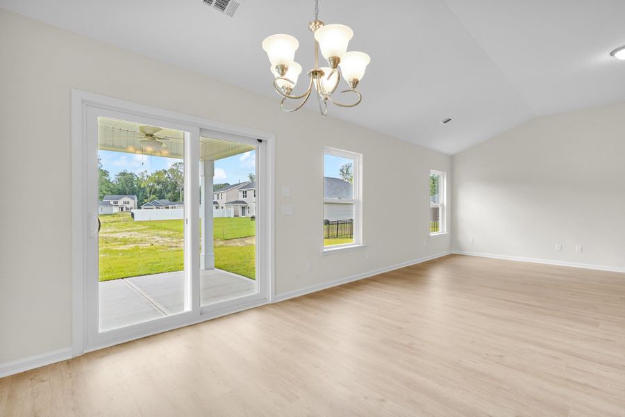 Spacious, unfurnished interior of a new home in Heritage at New Riverside, Bluffton (Image 15). Spacious, unfurnished interior of a new home in Heritage at New Riverside, Bluffton (Image 15).