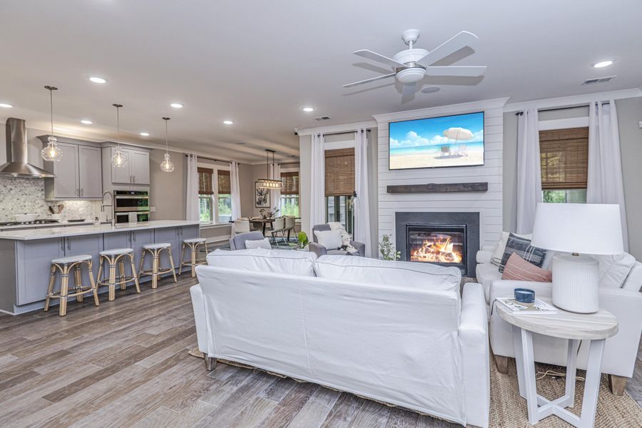 Furnished interior view inside a new home in Timothy Lakes, Ridgeville (Image 5).