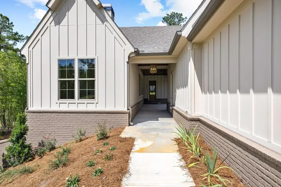 Exterior details and patio area of a home in , Newnan (Image 3).
