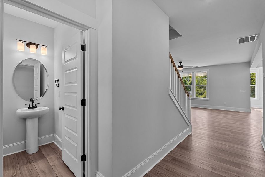 Spacious, unfurnished interior of a new home in Hanes Lake, Winston-Salem (Image 23).