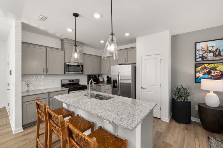 Furnished interior view inside a new home in Flemingfield, Greensboro (Image 12).