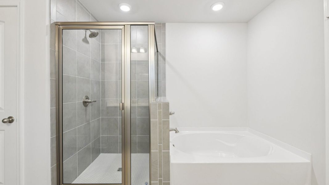 Furnished interior view inside a new home in Hamilton Lakes, Loganville (Image 27).