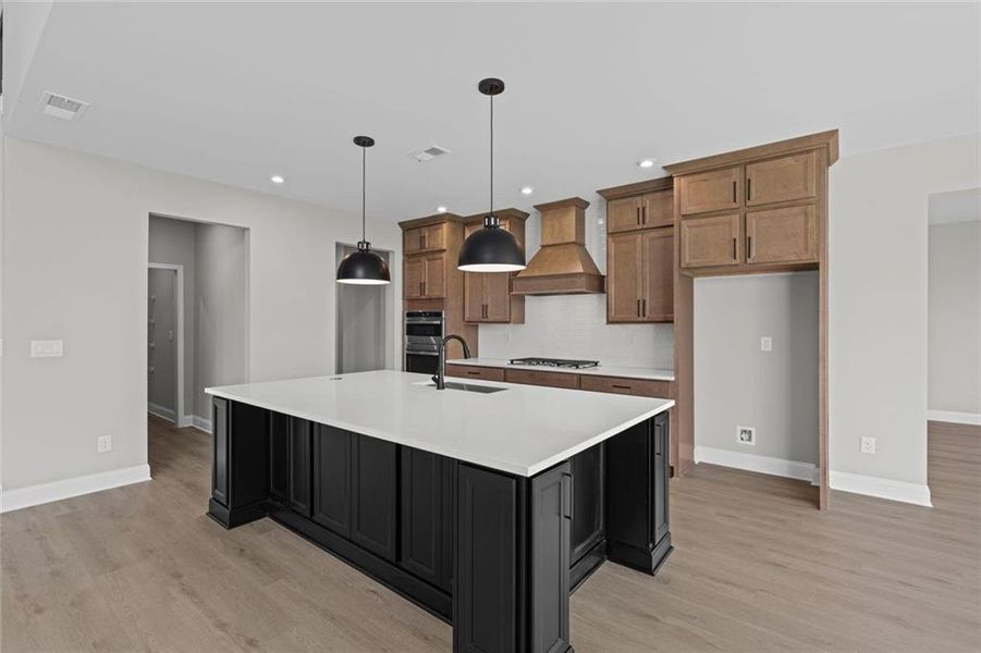 Furnished interior view inside a new home in Twin Lakes, Hoschton (Image 15).
