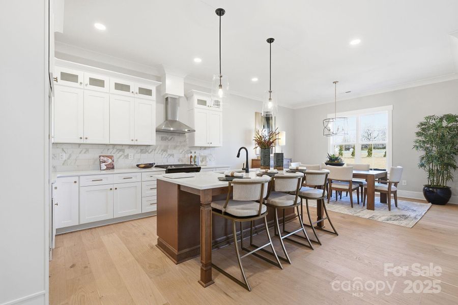 Furnished interior view inside a new home in , Lexington (Image 31).