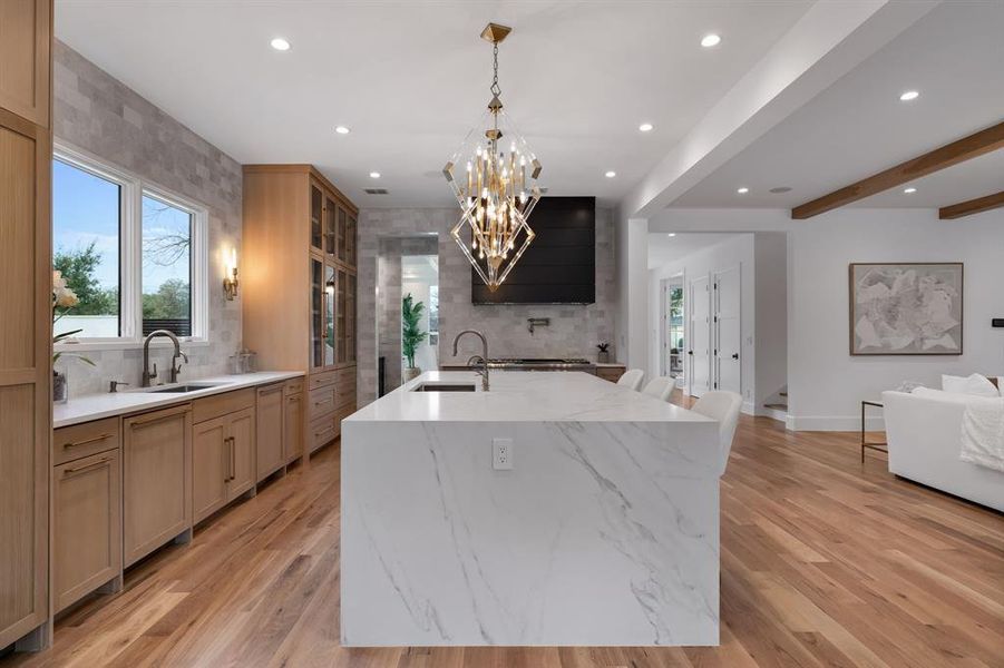 Furnished interior view inside a new home in , Dallas (Image 11).