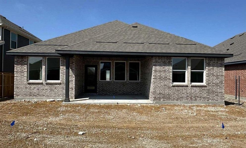 Rear Exterior Design Construction Progress