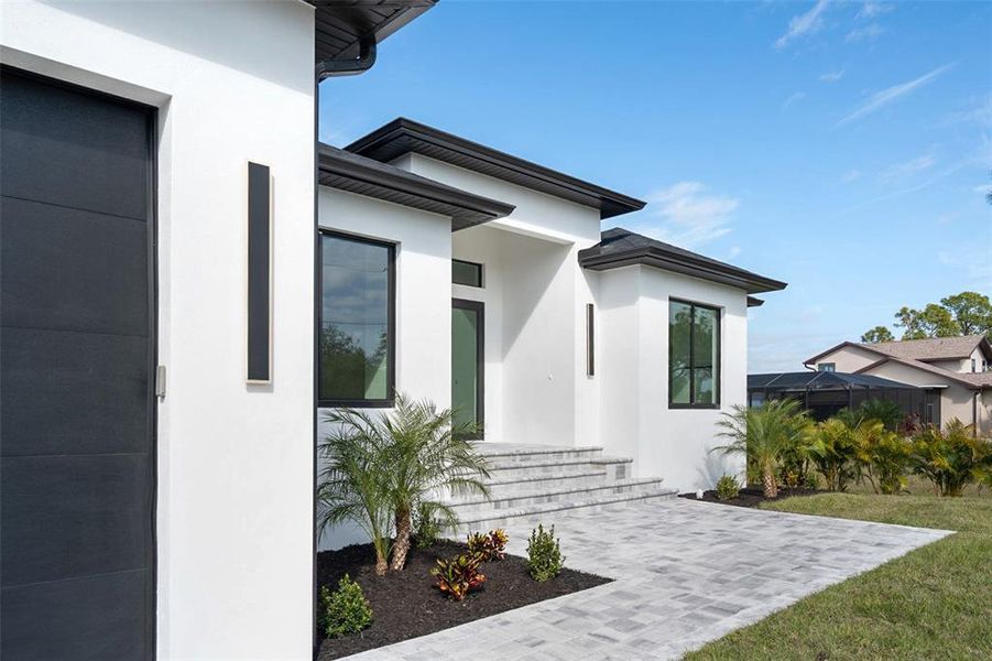 Exterior details and patio area of a home in , Port Charlotte (Image 25). Exterior details and patio area of a home in , Port Charlotte (Image 25).