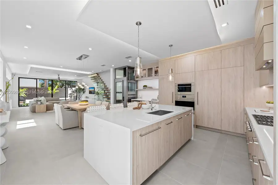Furnished interior view inside a new home in , Fort Lauderdale (Image 63).