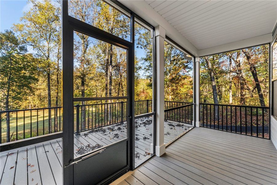Exterior details and patio area of a home in Cross Creek Plantation, Seneca (Image 23).