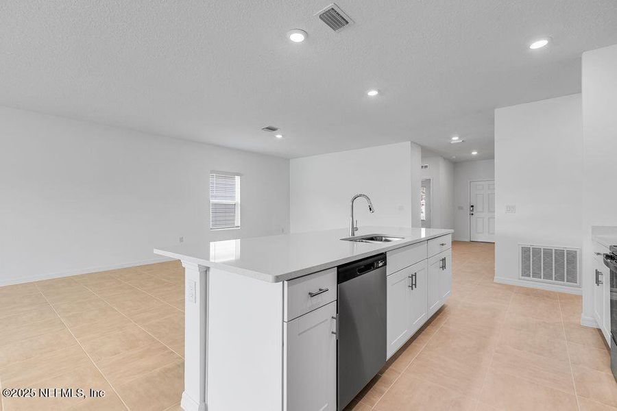 Furnished interior view inside a new home in Coopers Meadow, Jacksonville (Image 5). Furnished interior view inside a new home in Coopers Meadow, Jacksonville (Image 5).