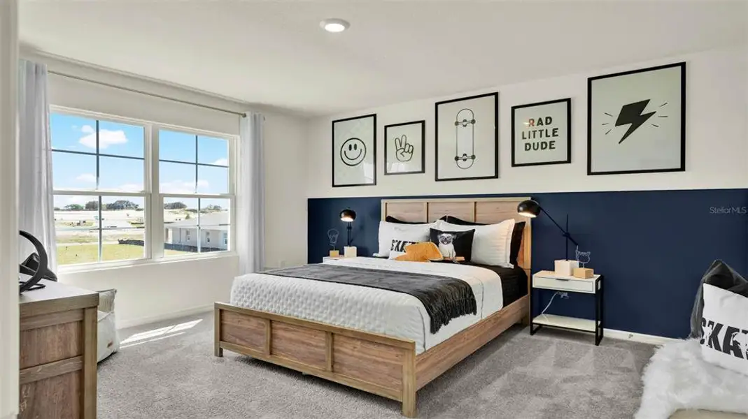 Furnished interior view inside a new home in , Apopka (Image 20).