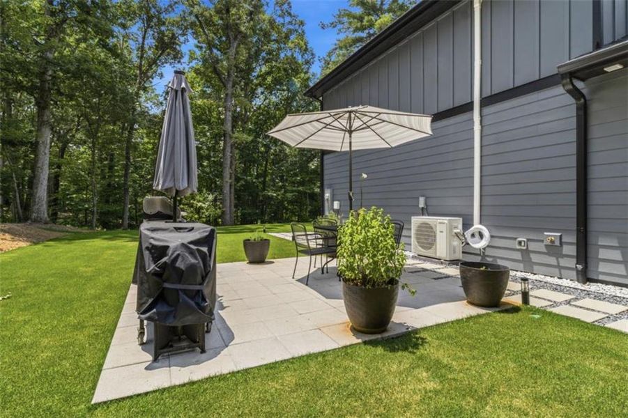 Exterior details and patio area of a home in , Ellijay (Image 34). Exterior details and patio area of a home in , Ellijay (Image 34).