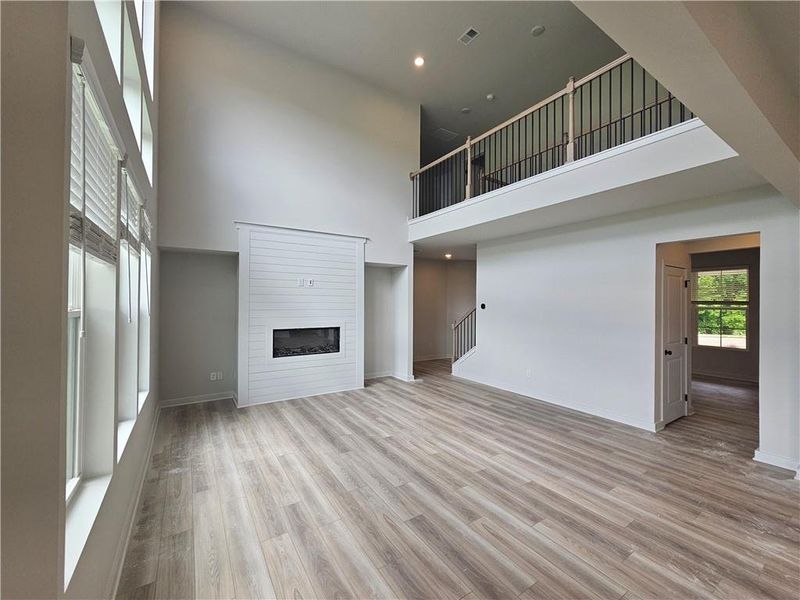 Spacious, unfurnished interior of a new home in Ellorie Estates, Dawsonville (Image 22).