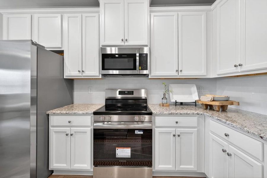 Furnished interior view inside a new home in The Reserve at Clocktower, Douglasville (Image 4).