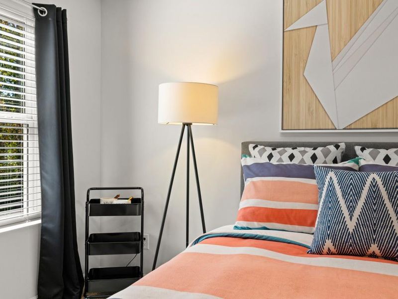 Furnished interior view inside a new home in Lost Creek, Dallas (Image 18).