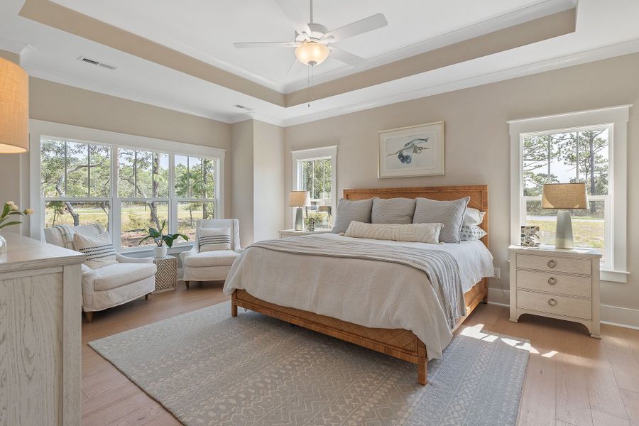 Furnished interior view inside a new home in Osprey Landing, Southport (Image 26).