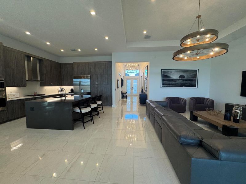Furnished interior view inside a new home in , Palm Beach Gardens (Image 8).