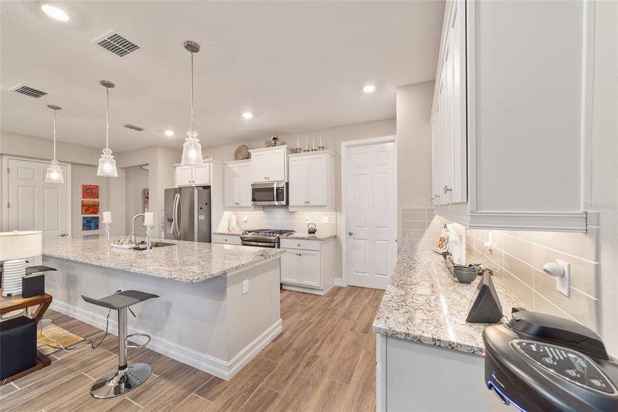 Abundance of cabinets