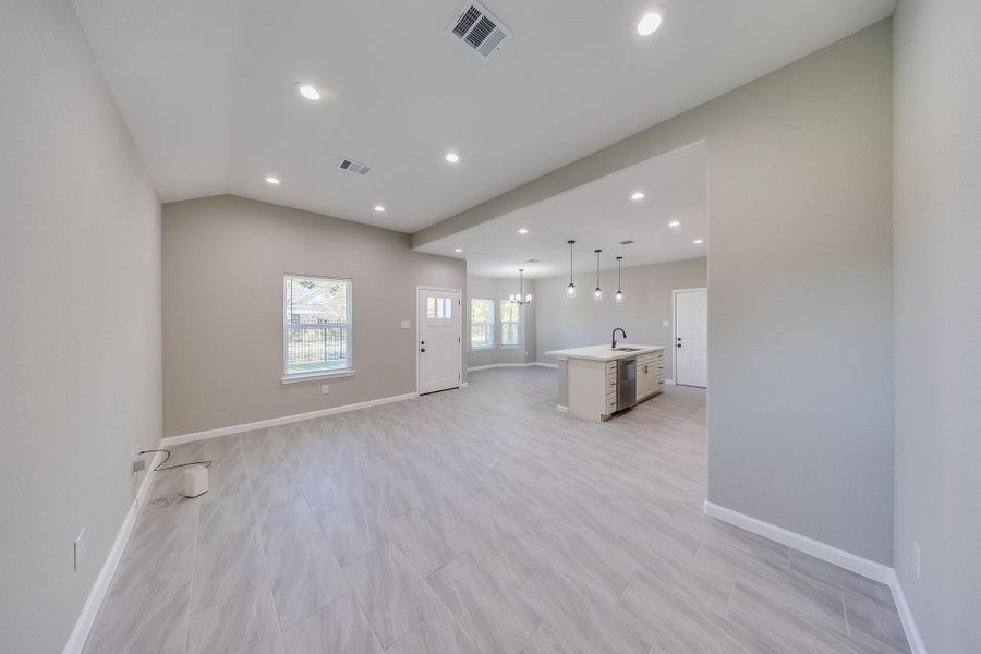 Spacious, unfurnished interior of a new home in , Houston (Image 8). Spacious, unfurnished interior of a new home in , Houston (Image 8).
