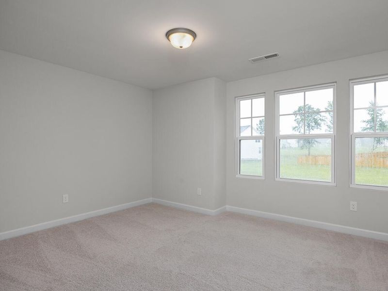 Spacious, unfurnished interior of a new home in Wellers Knoll, Lillington (Image 21). Spacious, unfurnished interior of a new home in Wellers Knoll, Lillington (Image 21).