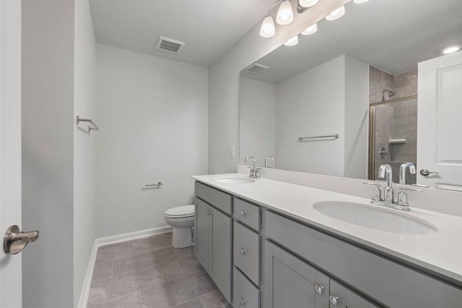 Furnished interior view inside a new home in Poets Walk, Whitsett (Image 9).