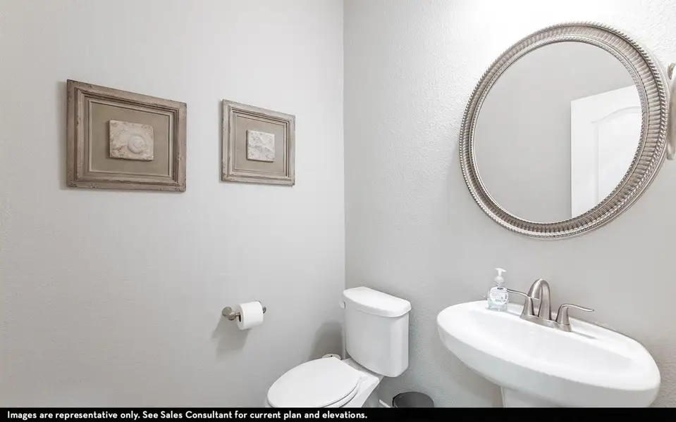 Furnished interior view inside a new home in Canterra Creek, Rosharon (Image 10).