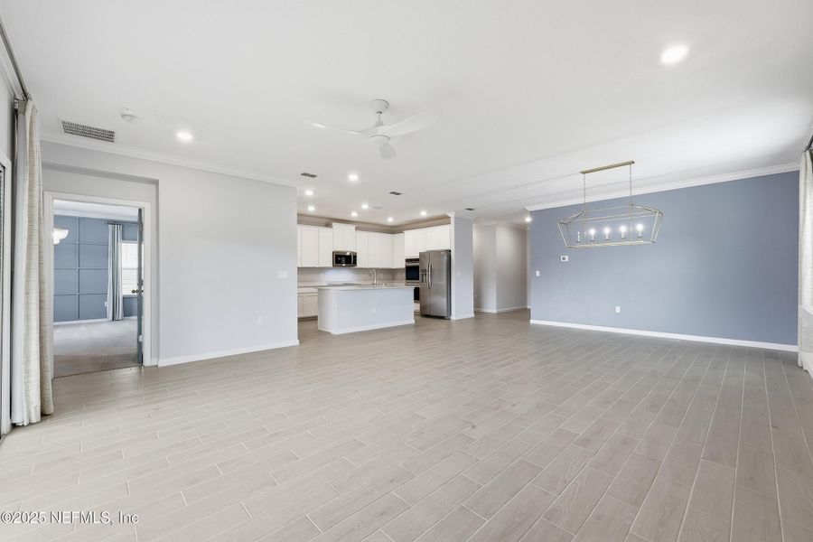 Spacious, unfurnished interior of a new home in St Augustine Lakes: St Augustine Lakes 50S, St. Augustine (Image 26). Spacious, unfurnished interior of a new home in St Augustine Lakes: St Augustine Lakes 50S, St. Augustine (Image 26).