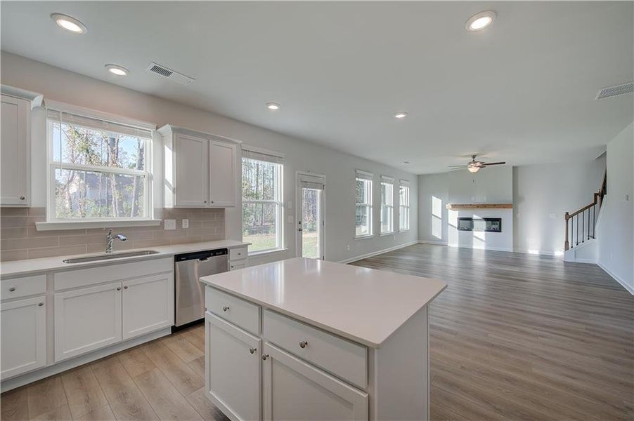 Furnished interior view inside a new home in Westminster, Covington (Image 7).