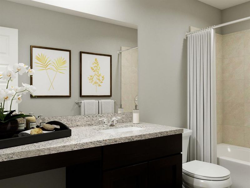 Photos are a representation of the floor plan. Options and interior selections will vary.