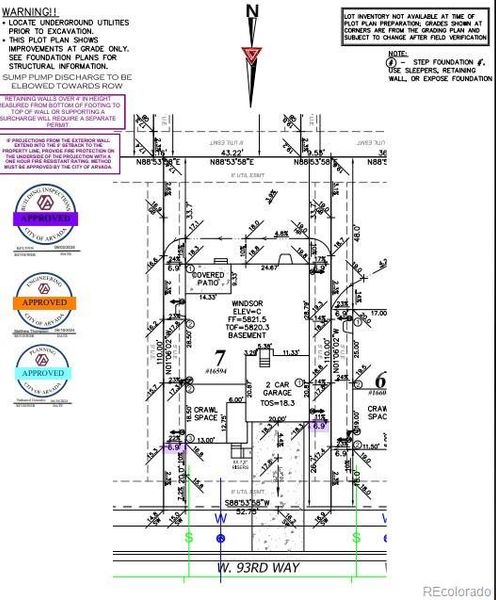 Plot Plan