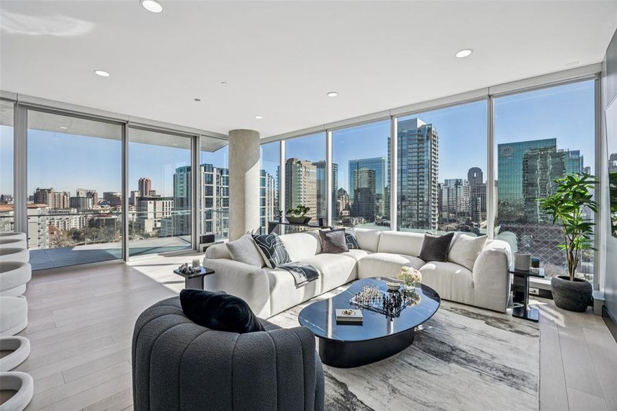 Furnished interior view inside a new home in , Dallas (Image 6). Furnished interior view inside a new home in , Dallas (Image 6).