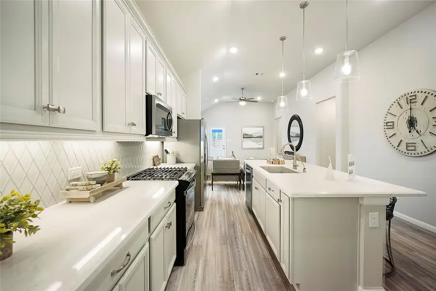 Furnished interior view inside a new home in Arabella on the Prairie: Premier Collection, Richmond (Image 11).