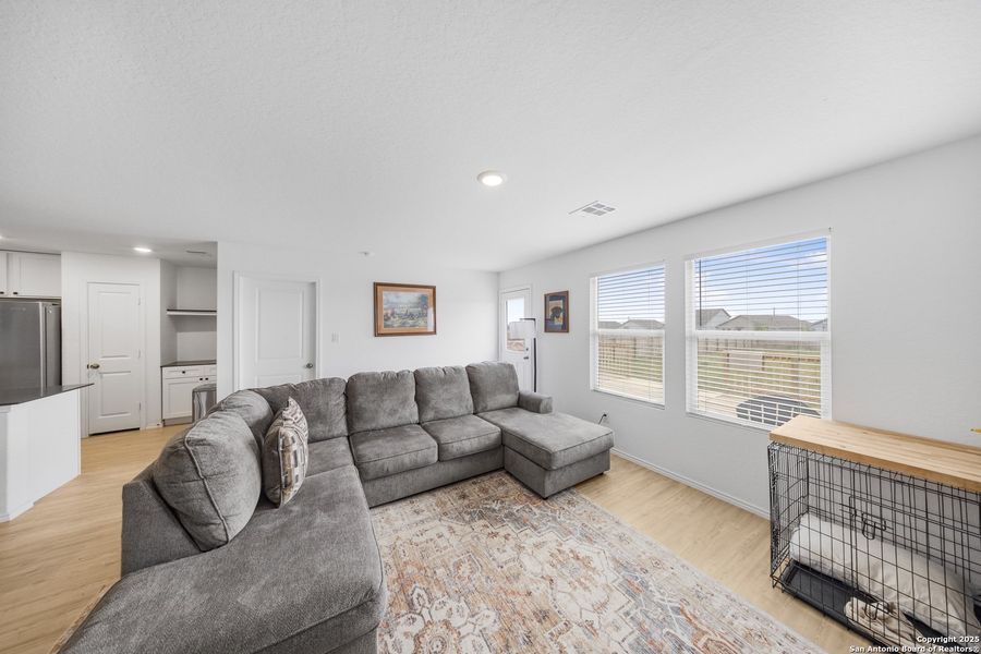 Furnished interior view inside a new home in Guadalupe Heights: Watermill Collection, Seguin (Image 14). Furnished interior view inside a new home in Guadalupe Heights: Watermill Collection, Seguin (Image 14).