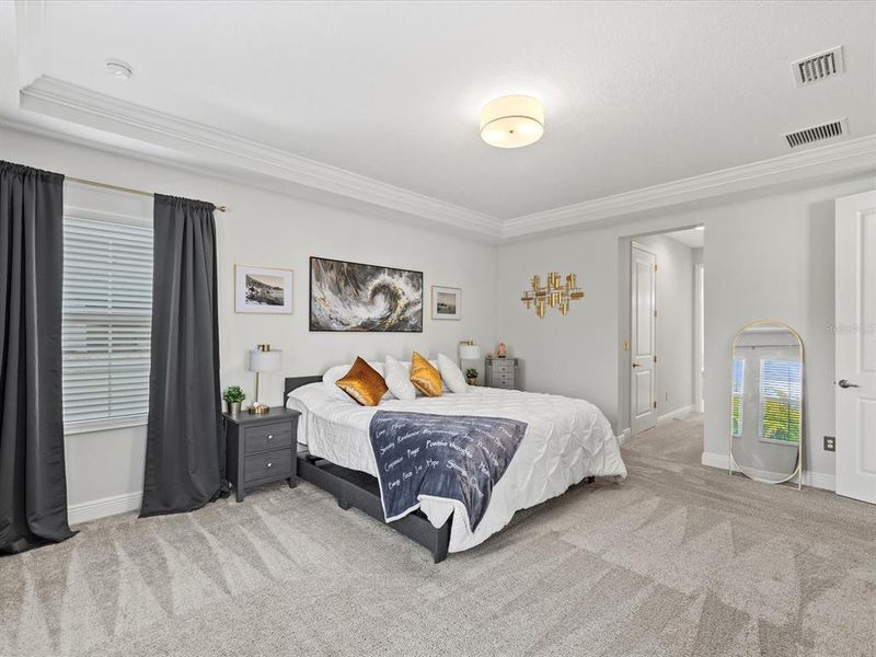 Furnished interior view inside a new home in Waterset, Apollo Beach (Image 12).