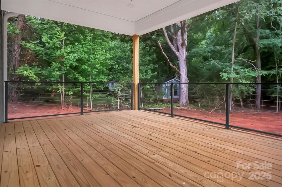 Exterior details and patio area of a home in , Iron Station (Image 4).
