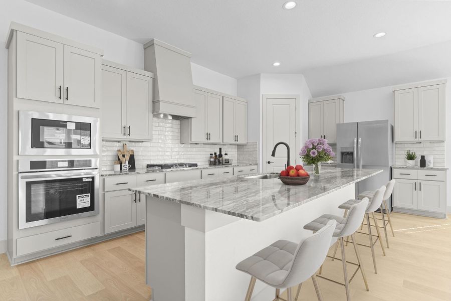 Furnished interior view inside a new home in Alexander, Pearland (Image 4). Furnished interior view inside a new home in Alexander, Pearland (Image 4).