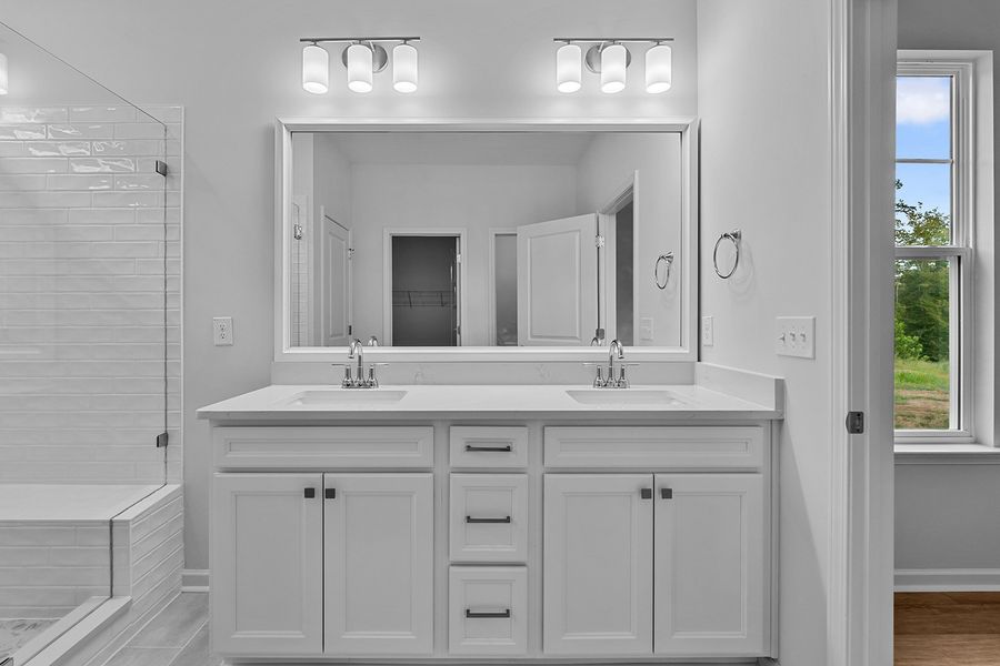 Furnished interior view inside a new home in Brooke Hill, Lewisville (Image 11). Furnished interior view inside a new home in Brooke Hill, Lewisville (Image 11).