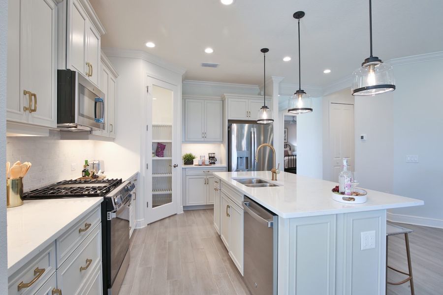 Representative furnished interior of a home built from the Tidewinds 2 by Neal Communities in Palm Grove, Bradenton (Image 14).