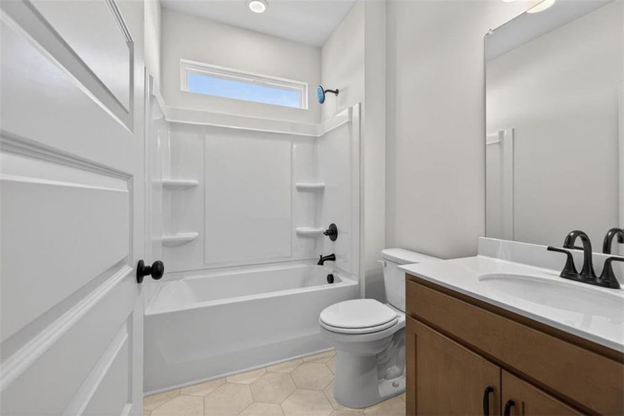 Furnished interior view inside a new home in Jones Ridge, Dallas (Image 17).