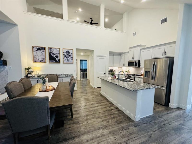 Furnished interior view inside a new home in Silo Mills, Joshua (Image 15).